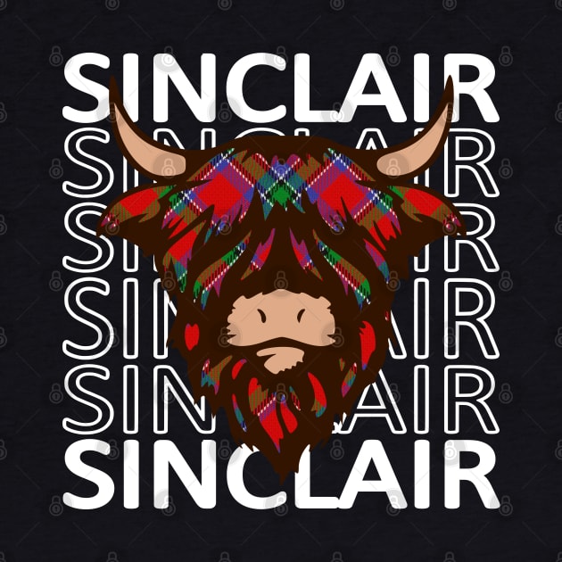 Clan Sinclair - Hairy Coo by Taylor'd Designs